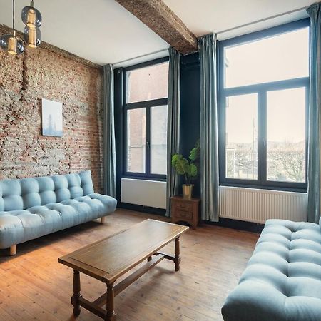 Charming Two-Bedroom River Side Apartment Antwerpen Exteriör bild
