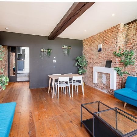 Charming Two-Bedroom River Side Apartment Antwerpen Exteriör bild