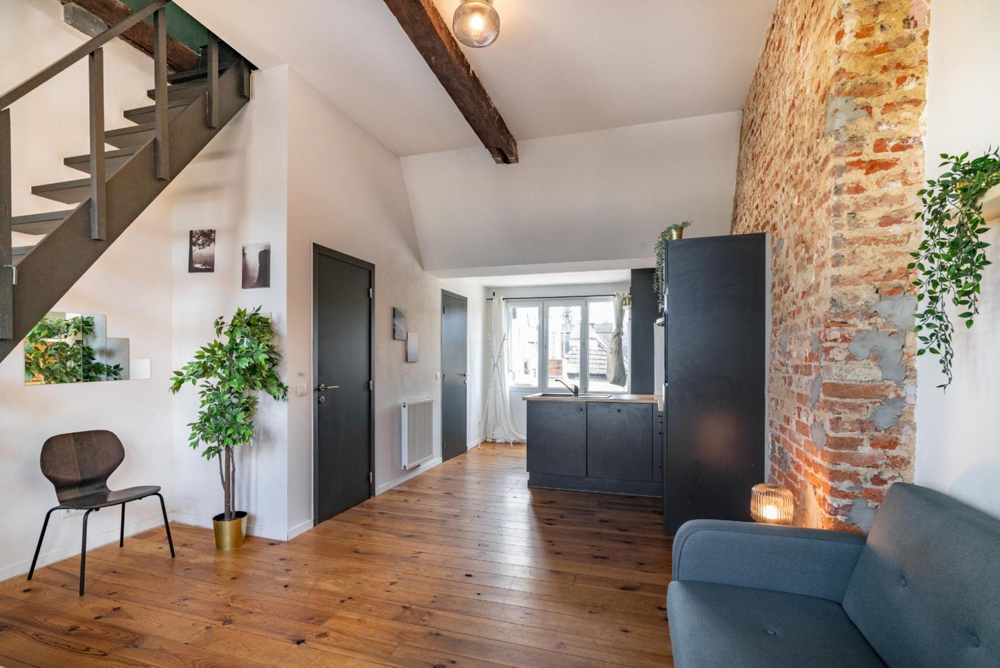 Charming Two-Bedroom River Side Apartment Antwerpen Exteriör bild